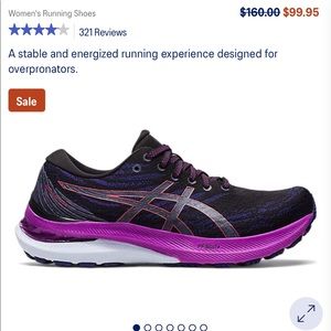 ASICS Gel Kayano 29 Women’s Running shoes sz 8